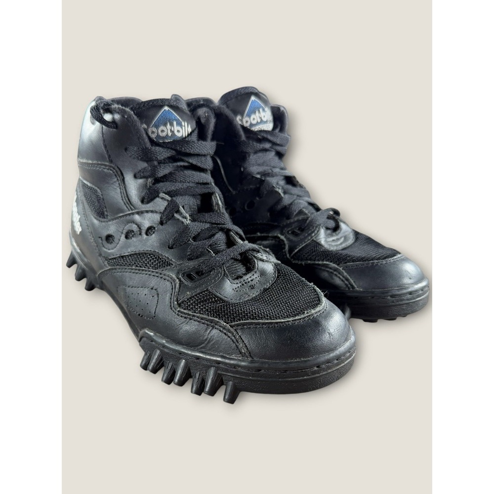 Vintage Spot-Bilt Monster Turf Cleats Football Baseball Shoes Black Mens Size‎ 7